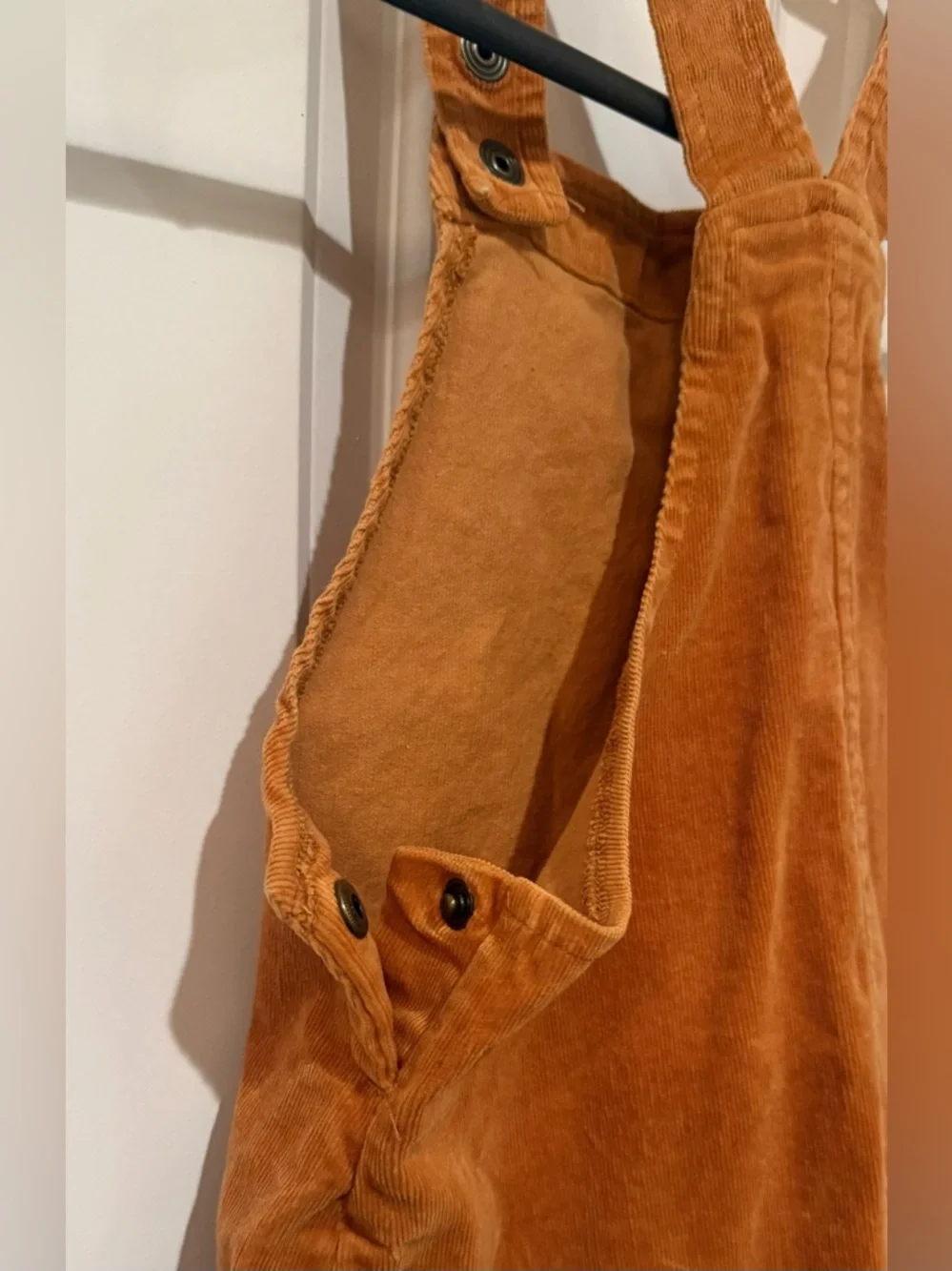 NWOT - Gymboree Rust Corduroy Sunflower Pinafore Overalls